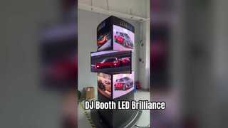 Colonna quadrata rotante P2.5 per interni # Display a LED meccanico # Display a LED creativo AVOE LED