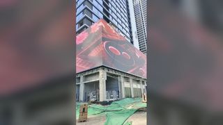 Stadio con display a LED per esterni P6 impermeabile IP65