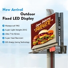 P8 Outdoor Fixed LED Display Aluminum Cabinet 25kg Front And Back Maintenance