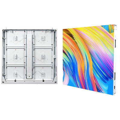 P6.6 1R1G1B Display esterno a LED fisso Servizio anteriore e posteriore 8000cd/M2
