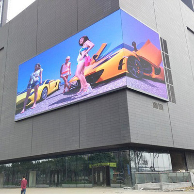 P10 SMD3535 8000nits Outdoor LED Advertising Screen IP54 AC110V